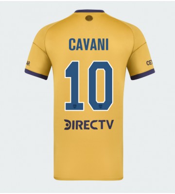 Boca Juniors Edinson Cavani #10 Seconda Maglia 2025-26 Manica Corta